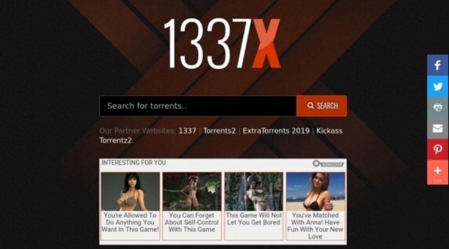 13377x Torrents for Movies, Games, TV shows, Software Files