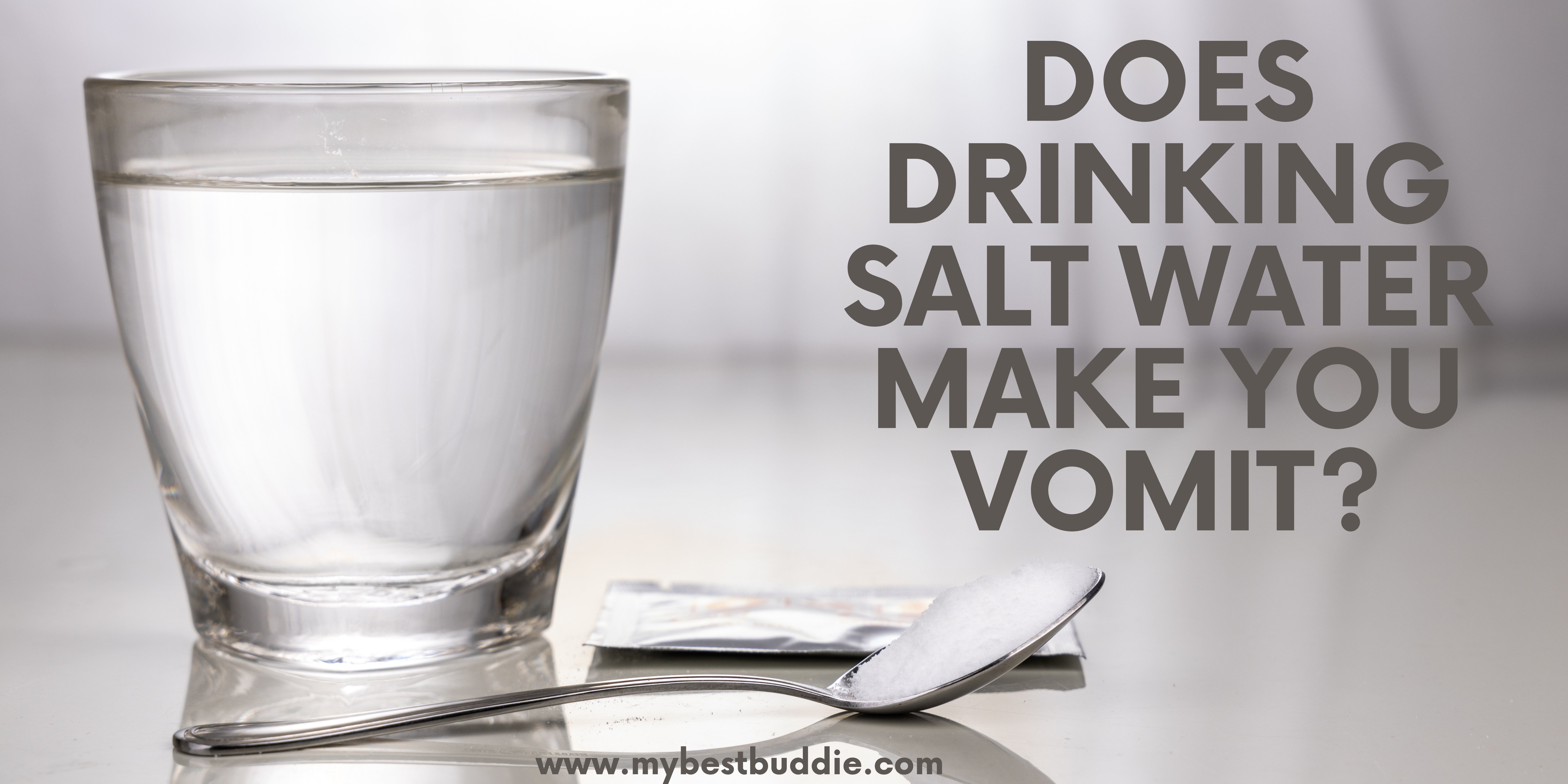 Does Drinking Salt Water make you vomit?