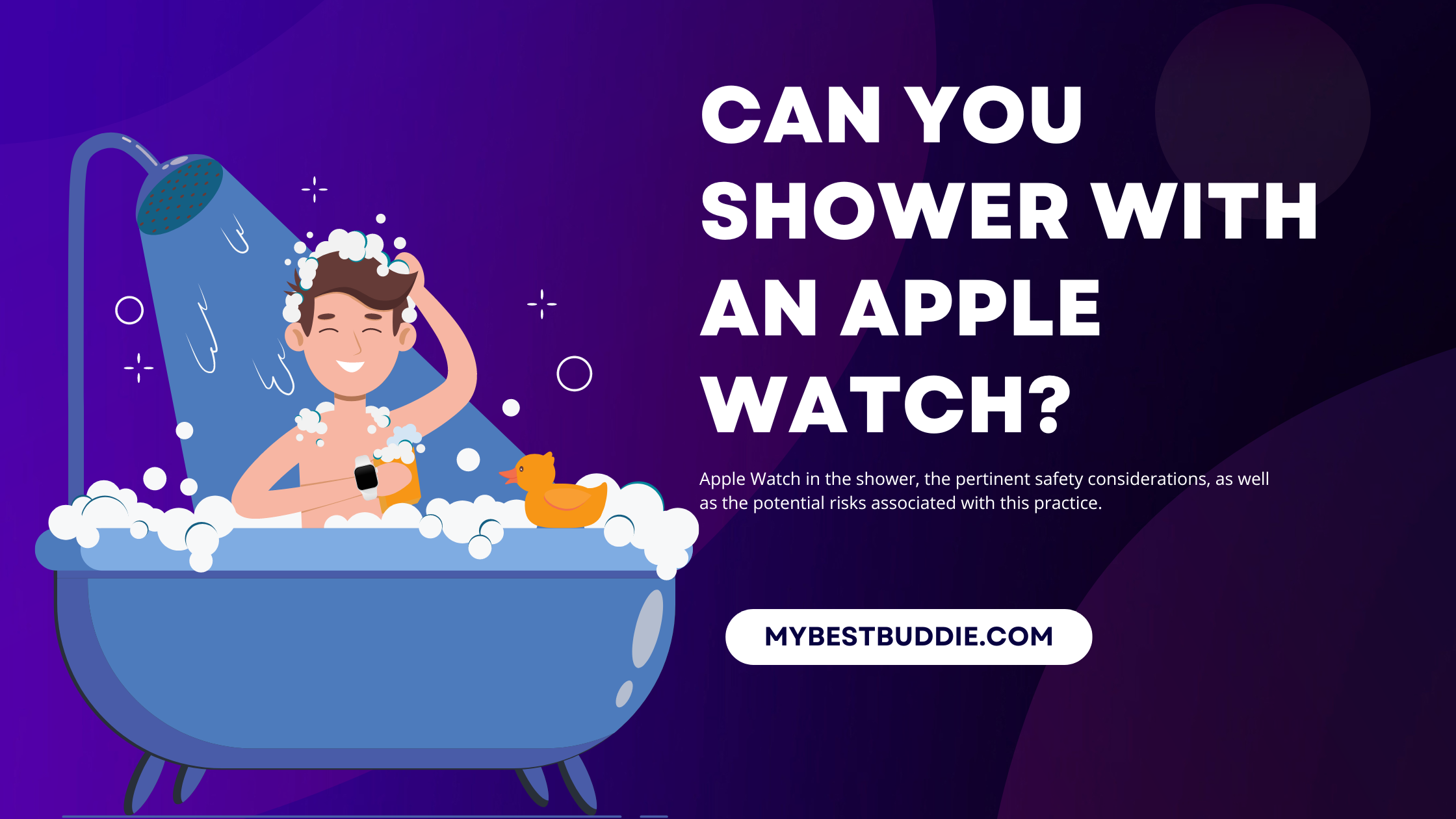 Can you shower with an apple watch